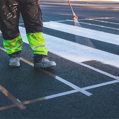 PAVEMENT MARKINGS & STRIPING